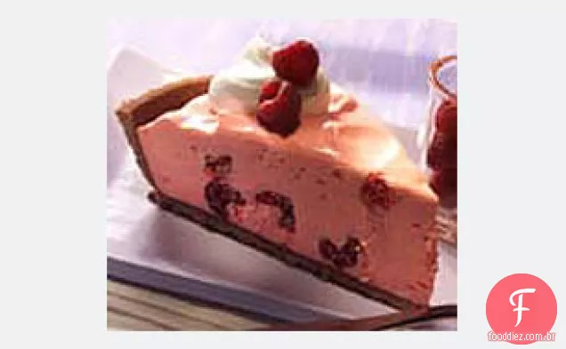 Torta De Sorvete De Framboesa