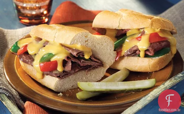 Philly Cheese Steak Sandwich
