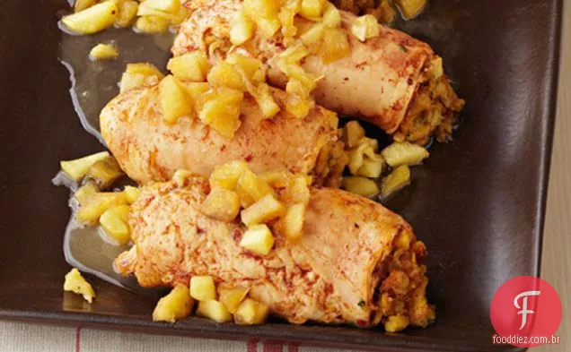 Frango Recheado Com Cidra