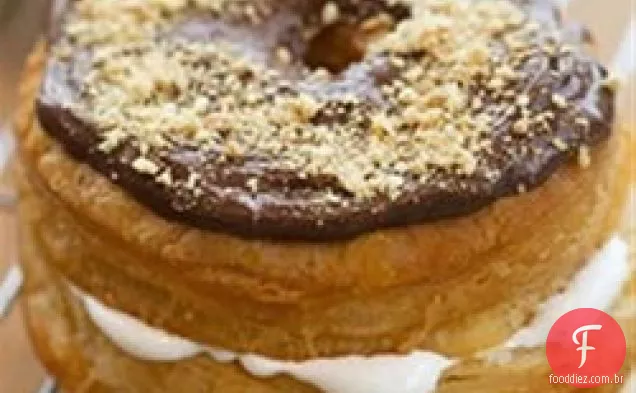 S'mores Crescent donuts