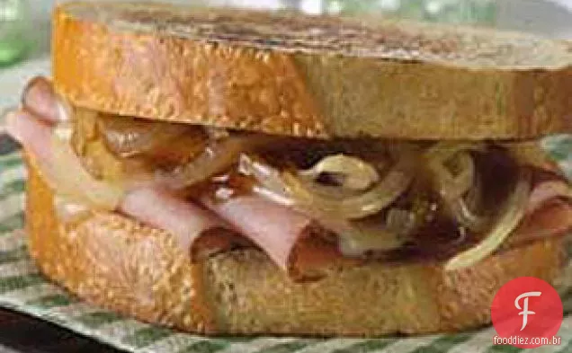 Smothered Ham ' N Cheese Griller