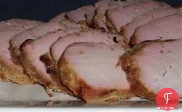 Lombo De Porco Grelhado Com Gengibre E Amendoim