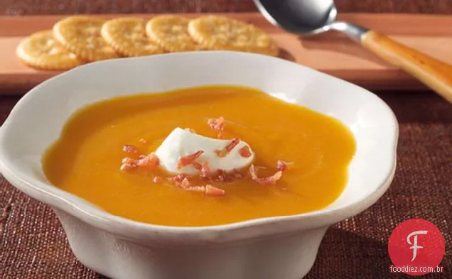 Sopa Cremosa De Abóbora