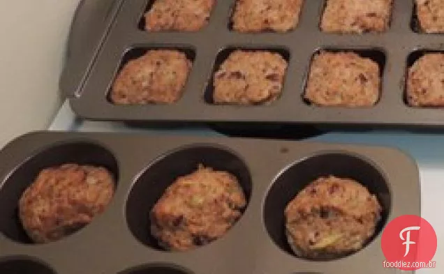 Doggy Meatloaf com legumes