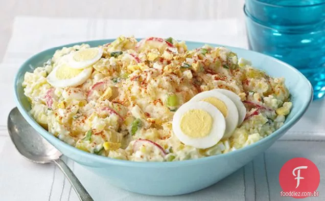 Salada De Batata Esmagada Ao Estilo Country