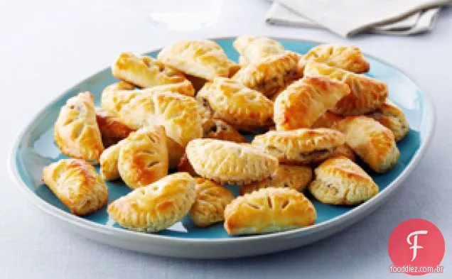 Turnovers Quentes Do Cogumelo