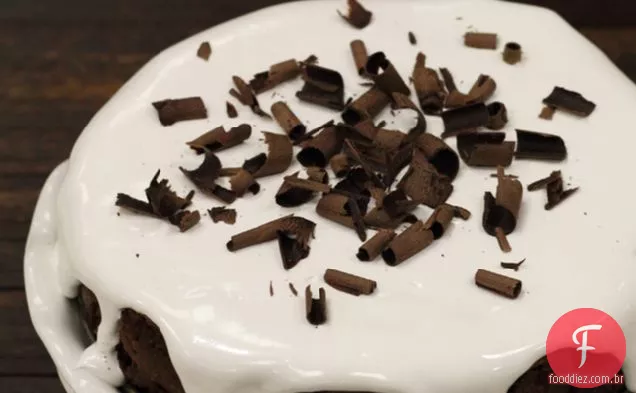 Cheesecake De Chocolate Quente Com Especiarias