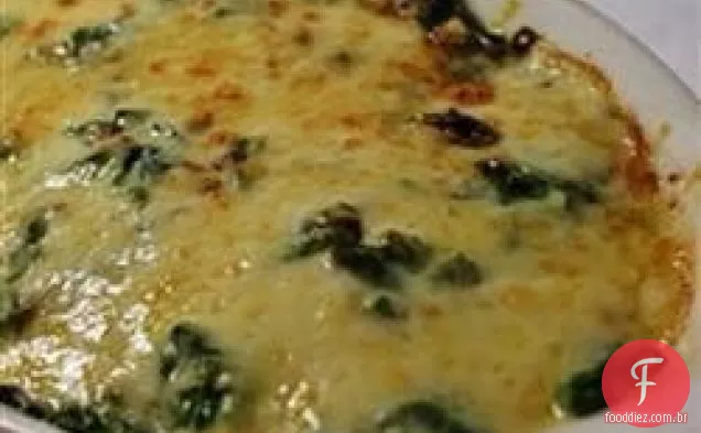 Caçarola De Espinafre Gruyere