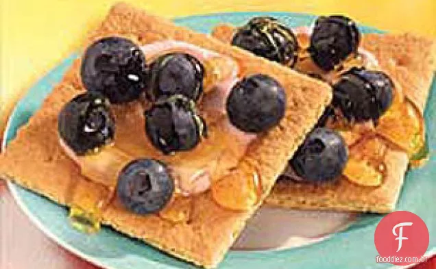 Double-Berry Graham Bites