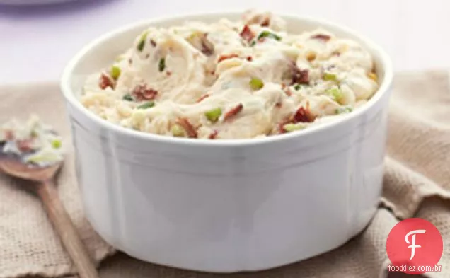 Batatas De Bacon Com Queijo