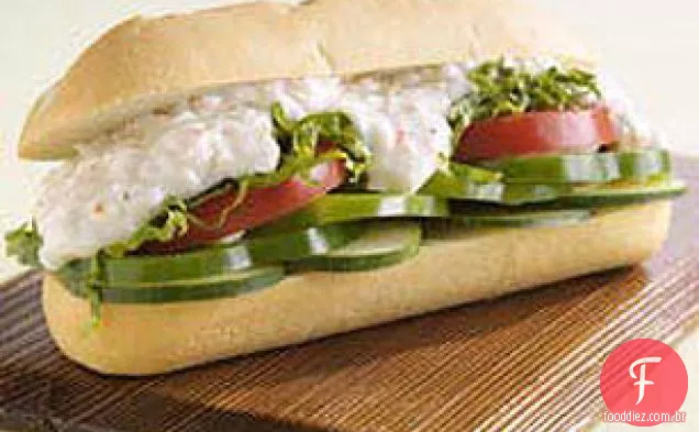 Queijo Cottage Sub Sanduíche
