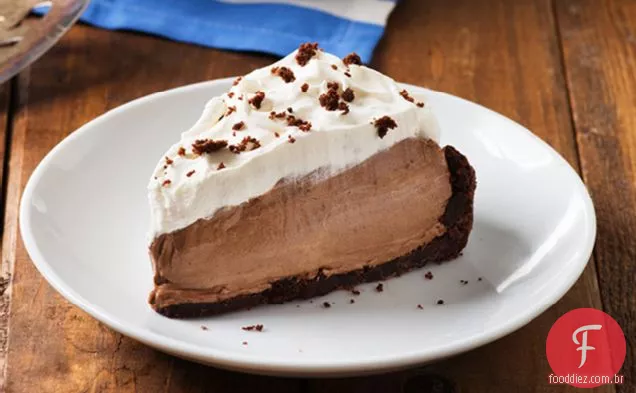 Mile - High Fudge Brownie Pie