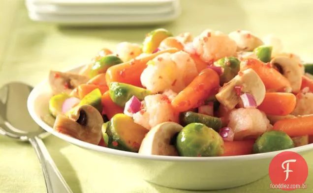 Salada De Legumes De Inverno Fácil