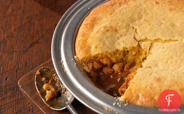 Torta De Pão De Milho De Frango-Taco