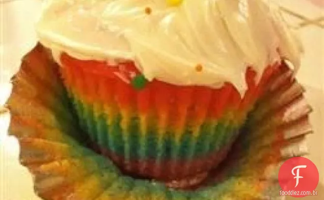 Cupcakes Arco-Íris