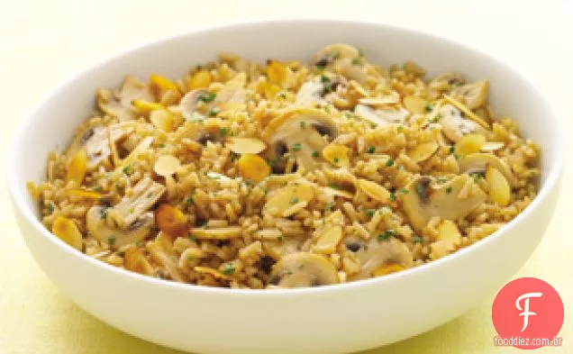 Pilaf De Arroz Com Cogumelos