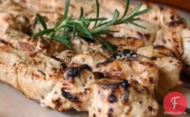 Rosemary Ranch Chicken Kabobs