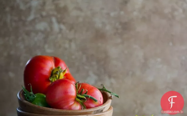 Receita De Salada De Tomate Herança