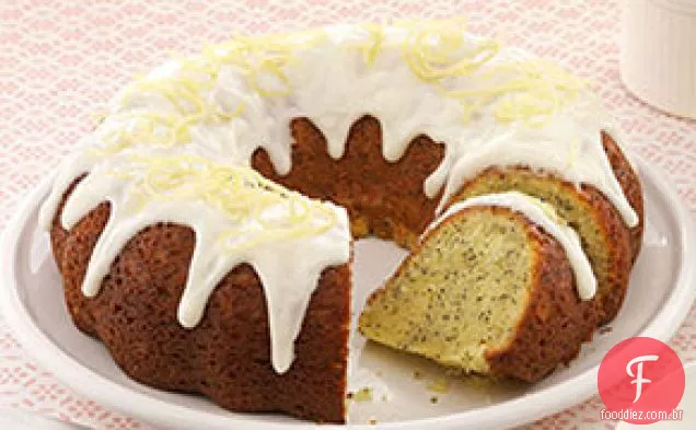Bolo De Semente De Papoula De Limão Duplo