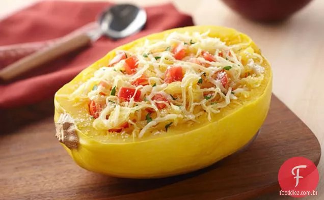 Squash De Espaguete De Queijo