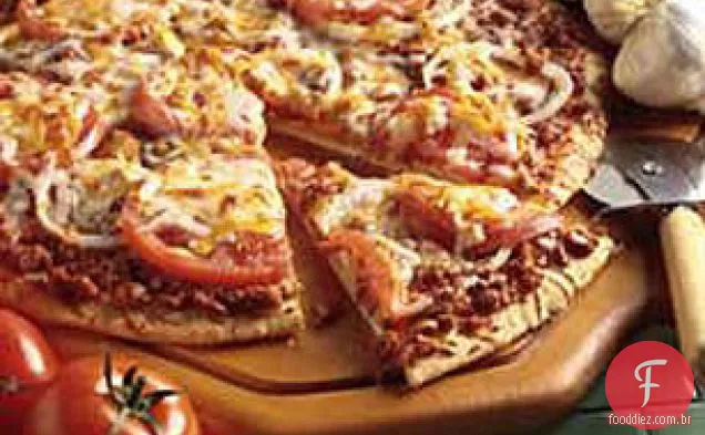 Cheeseburger Pizza