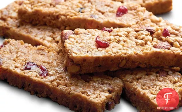 Barras De Granola Caseiras Sem Assar
