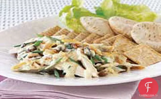 Salada De Frango Com Curry Cremoso
