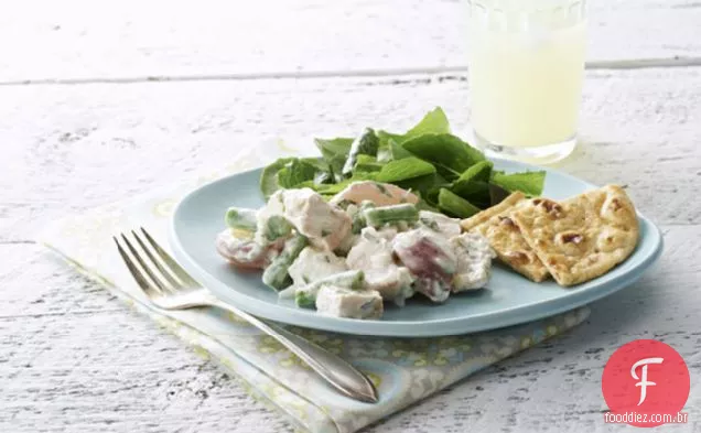 Francês Bistro Frango E Salada De Batata