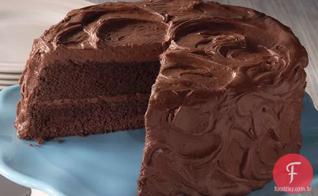 Bolo De Creme Azedo De Mogno Clássico