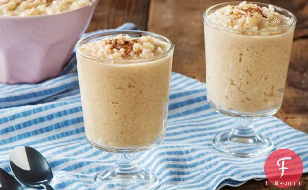 Pudim De Arroz Com Caramelo De Coco