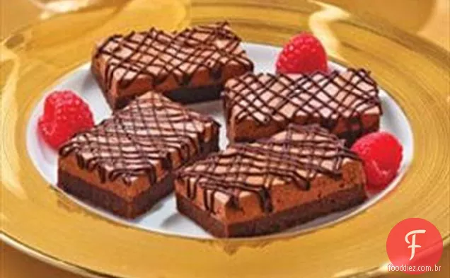 Barras De Mousse De Trufa De Chocolate
