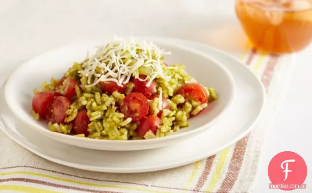 Tomate Fresco-Arroz Com Ervas