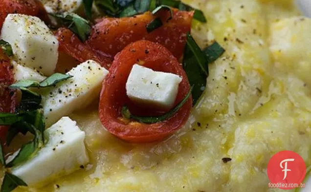Polenta Com Tomate E Mussarela