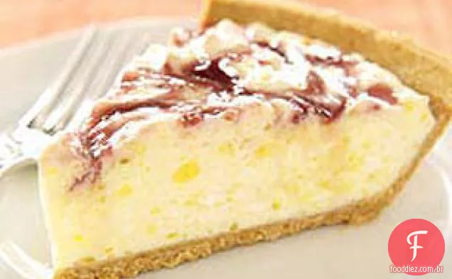 Torta De Redemoinho De Limão E Framboesa