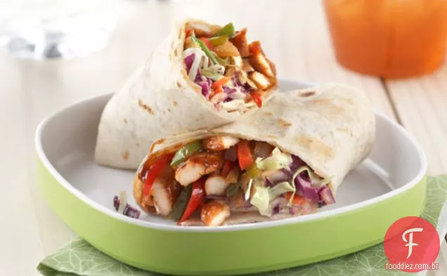Churrasco frango Roll-Ups