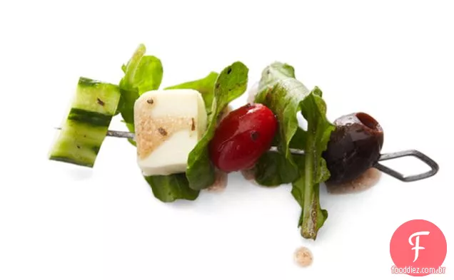 Salada italiana em Pau