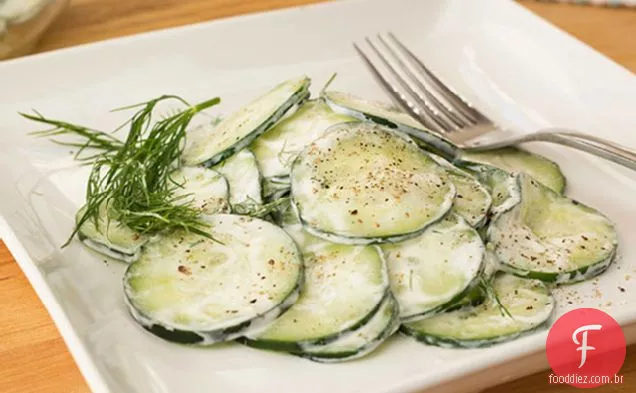 Salada De Pepino E Endro