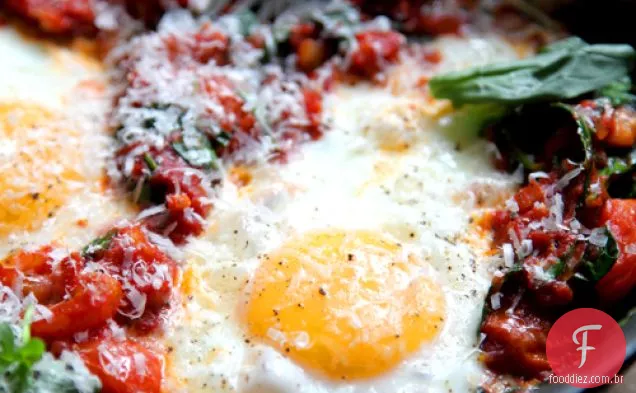 Grandes Ovos De Tomate Brunch