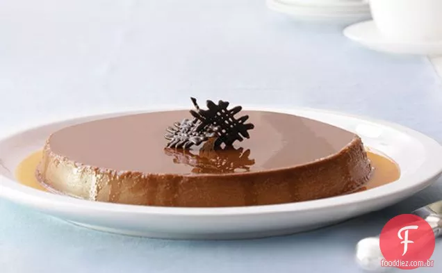Chocolate Cheesecake Flan