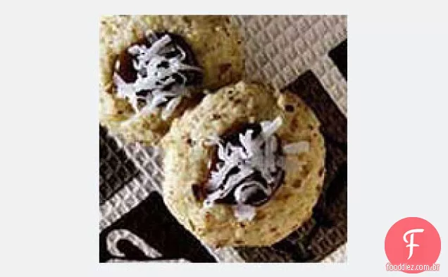 Chocolate Thumbprint Cookies