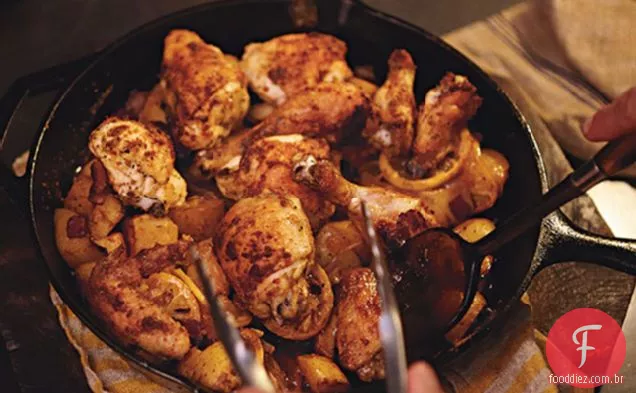 Frango Toscano Assado Com Limão