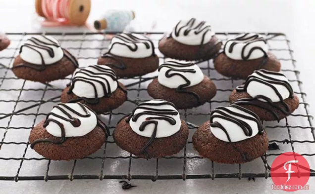 Biscoitos De Chocolate-Marshmallow
