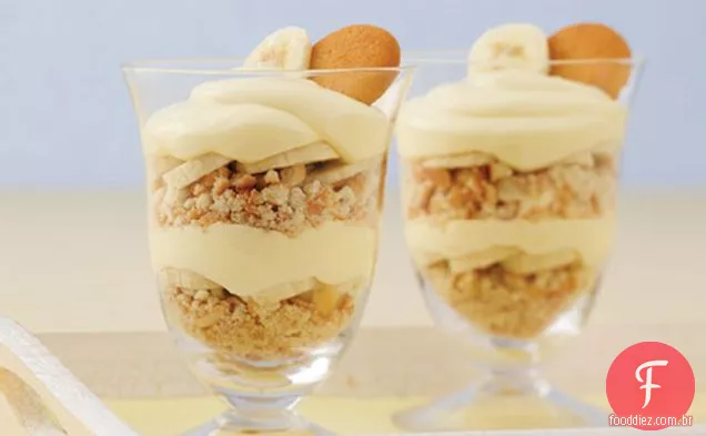 Pudim De Banana Parfaits