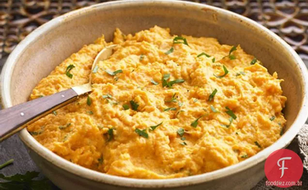 Laranja-Bourbon Purê De Batata Doce