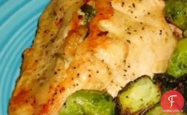 Frango Recheado Mediterrâneo