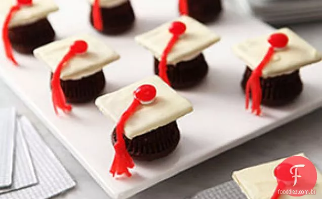 Graduação Cap Cupcakes