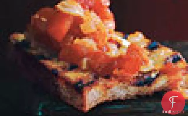 Guisado-Tomate Bruschetta