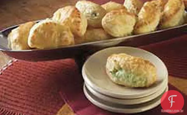 Mordidas De Pastelaria Recheadas Cremosas