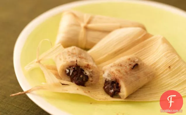 Tamales De Chocolate Com Especiarias De Canela