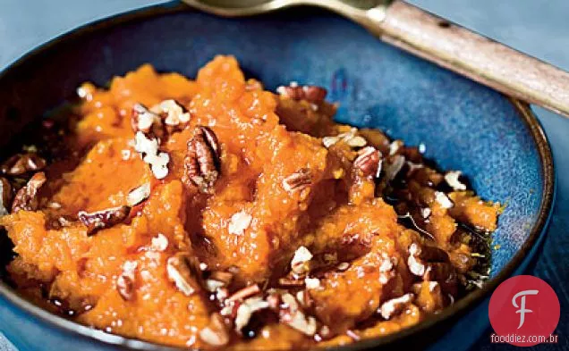 Puré De Batata Doce De Maple-Pecan